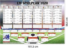 Em 2020 quali gruppe c tabelle und spielplan mit deutschland. Amazon De Close Up Fussball Em Spielplan 2020 Mit Allen Gruppen Und Spielen Xl Poster 101 5 X