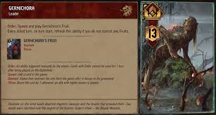 Doubles the strength of all siege units, unless a commander's horn is already in play on that row. Rapid Reaction Gwent S New Leaders And How They Can See Play Aretuza