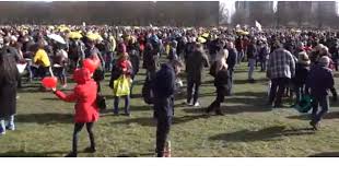 Scontri tra manifestanti e polizia. Ora Proteste Anti Governativo In Olanda Nonostante Il Covid