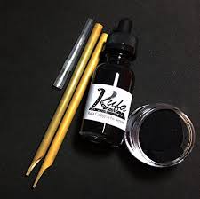 Arabic Calligraphy Set 2 Reed Pens Black Ink And Plastic Ink Jar Calligraphy Set Jar Ink