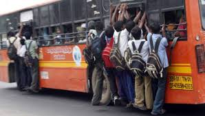 Image result for MTC bus chennai crowded
