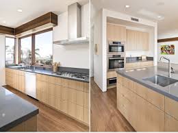 Certain wood types, like pine, are better suited to whitewashing techniques, but cabinets made of oak can also be whitewashed through a process called pickling. White Or Wood What S The Most Timeless Choice For Kitchen Cabinets Karen Fron Interior Design Calgary