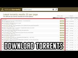 How To Download Any Torrent From Kickass Torrents Kat Cr 2017 Updated Youtube
