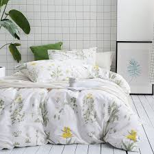 The metropolitan museum of art. Amazon Com Wake In Cloud Botanical Duvet Cover Set 100 Cotton Bedding Yellow Flowers And Green Leaves Floral Garden Pattern Printed On White 3pcs Queen Size Kitchen Dining