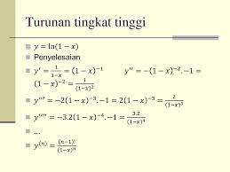 Maybe you would like to learn more about one of these? Contoh Soal Turunan Tingkat Tinggi Trigonometri Dan Pembahasannya Contoh Soal Terbaru