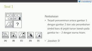 Diatas merupakan kilas 100 soal cpns 2018 pdf yang ada. Latihan Soal Tpa Sbmptn Kemampuan Figural Bagian I Penalaran Analitik Youtube