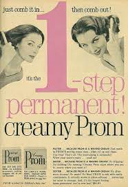 1953 Hair Care Ad Creamy Prom Permanent Waving Cream Vintage Hairstyles Vintage Beauty Salon Vintage Cosmetics