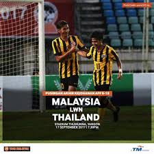 Malaysia akan menghadapi thailand di final piala aff di stadiob thuwunna, minggu (17/9/2017), sekitar pukul 18.00 wib. Akhyar Rashid Matchday Final Aff U18 2017 Malaysia Vs Thailand 7 30pm Doakan Kejayaan Milik Kita Malaysia Teamakhyar Facebook