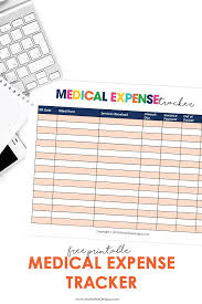 Medical Expense Tracker Free Printable Download In 2020 Medical Expense Tracker Expense Tracker Free Budget Printables