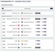 Pronostics, conseils et les meilleures cotes pour parier comme un pro. Ligue 1 Le Programme Tv De La 1ere Journee
