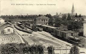 Montrevel Departements Francais Carte Postale Ile De France