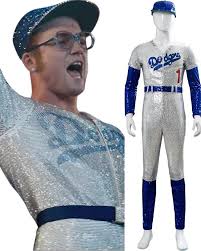 Elton john costume captain fantastic john 3 having a crush costume ideas superstar legends musicals singer. Rocketman Elton John Dodgers Cosplay Costume Baseball Uniform Auscosplay