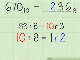 How To Convert From Decimal To Octal With Pictures Wikihow