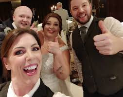 A HUGE congratulations to Carly and Jamie who got married
