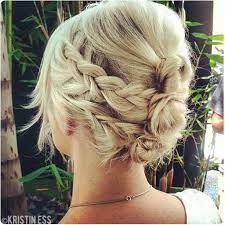Valentine S Date Hair Idea Short Hair Updo Short Hair Styles Hair Styles