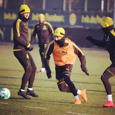 He is one of joachim low s new wave of talent taking over the nationalmannschaft. Marco Reus Trains In Blackout Next Gen Puma Future Netfit 19 Boots Crazy Colorway Leaked Footy Headlines