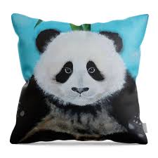 Panda Throw Pillow