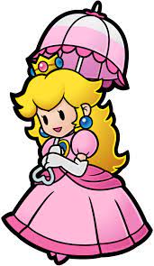 Peach with umbrella - picture by gamergirl - DrawingNow