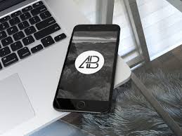 Realistic Jet Black Iphone 7 Plus Mockup Vol 2 Black Iphone 7 Plus Black Iphone 7 Jet Black Iphone