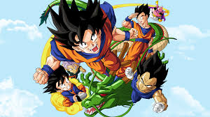 After the truth of goku's heritage is revealed, saiyan characters play a central narrative role from dragon ball z onwards: Wallpaper Id 135240 Dragon Ball Z Dragon Ball Vegeta Son Gohan Son Goku Son Goten Trunks Character