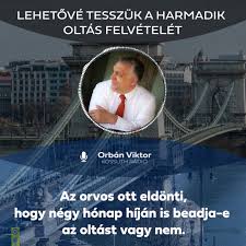 Jöhet a harmadik oltás a sinopharmmal oltottaknak. Magyarorszag Kormanya Augusztus 1 Tol Lehetove Tesszuk A Harmadik Oltas Felvetelet Facebook