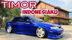 4 silinder segaris 8 katup sohc. Timor Elegant Eye Catching Modifikasi Timor Sephia Bagged Sudani Style Youtube