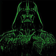 Darth Vader Matrix Style Star Wars Illustration Star Wars Images Star Wars Universe