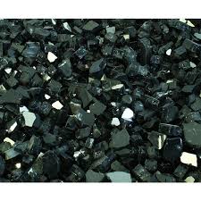 Fire pit glass rocks at lowes. Paramount Reflective Fire Glass 20 Lbs Luminous Midnight Sparkle Tempered Glass Fg 005 Rona