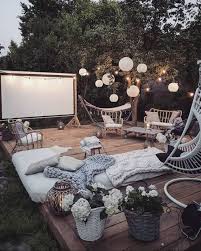 Find and save ideas about patio on pinterest. Imagine Girls Night Here Pinterest Emmwatsonn Bohemian Outdoor Backyard Decor Backyard Movie