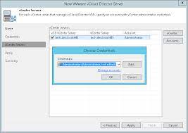 Vmware vmotion and svmotion require the use of vcenter and esxi hosts. Step 4 Specify Credentials For Underlying Vcenter Servers Veeam Backup Guide For Vsphere