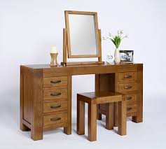 Shop for dressing tables online at best prices in india. Interior Design For Dressing Table And Varnished Wooden Stool With Bathroom Vanities Also Vanity Mir Rustic Oak Desk Dressing Table Design Rustic Oak Furniture