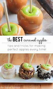 The Best Caramel Apples Caramel Apples Caramel Apples Recipe Carmel Apple Recipe