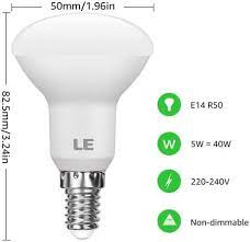 le e14 led lampe 5w 470 lumen gluhbirne 2700 kelvin warmweiss