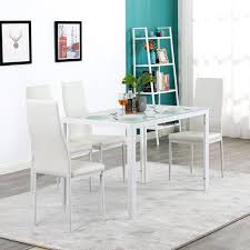 upholstered chairs, modern dinette set