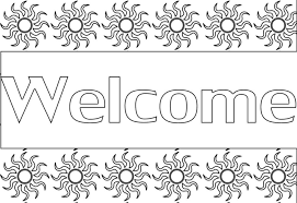 Welcome Coloring Pages In 2020 Coloring Pages Coloring Pages To Print School Coloring Pages