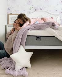 Lynn On Instagram Do Your Kids Have Nicer Things Than You Lullpartner We Just Upgraded Evelyn S Mattress To A Lul Luxury Linen Lull Memory Foam Mattress