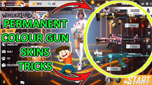 Plzzzzzzzz sent mi dimount my id 1993808756. Free Fire Free Permanent Colour Gun Skin Tricks Tamil Youtube