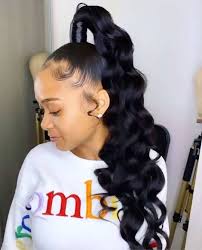Braided hairstyles can be plaited on natural hair or relaxed hair. Classy Black Ponytail Hairstyles The Right Hairstyles