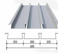 Galvanized Type Closed Floor Bearing Plate Steel Structure ...