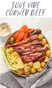 Select a corned beef that hasn't been precooked. Sous Vide Corned Beef 40 Aprons