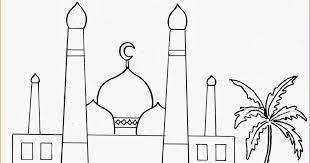 Gambar garis lurus sebagai bidang pandu di tengah kertas gambar. 27 Gambar Kartun Islami Untuk Diwarnai 29 Gambar Mewarnai Masjid Nabawi Terlengkap 2020 Download Mewarnai 4 Sehat 5 Sempurna W Gambar Gambar Kartun Kartun
