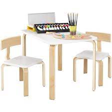 Compléter un formulaire réservé à cet effet. Homfa Ensemble De Table Et 2 Chaises Table D Enfant En Bois Massif Et Mdf 78 2 53 2 53 2cm Blanc Blanc White Oak Cdiscount Pret A Porter