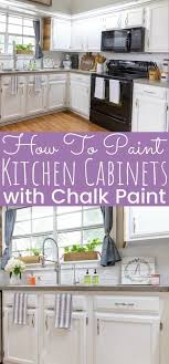 Painting Kitchen Cabinets With Chalk Paint In 2020 Chalk Paint Kitchen Cabinets Painting Kitchen Cabinets Chalk Paint Kitchen