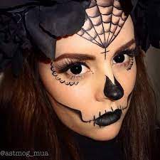 61 Easy Diy Halloween Makeup Looks Stayglam Halloween Makeup Sugar Skull Halloween Costumes Makeup Halloween Makeup Diy