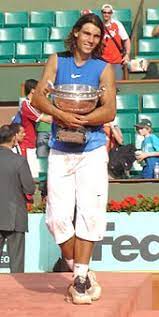 Nadal, as of this writing, is ranked #2 in the world by the association of. Rafael Nadal Wikipedia