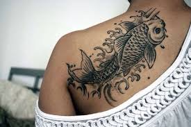 Black And White Koi Tattoo Koi Fish Tattoo Black And White Ink Animals Coy Fish Tattoos Japanese Koi Fish Tattoo Pisces Tattoos