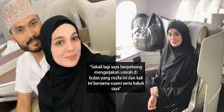 Selamba berlaga pipi dengan suami adik sendiri, uqasha senrose terima kecaman hebat daripada netizen. Nelydia Senrose Dan Suami Honeymoon Di Makkah Setelah Sebulan Bernikah Yoy Network