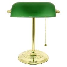 The weight is 9,6 lbs. Bankers Desk Lamp With Green Shade By Light Accents Desk Light With Green Glass Shade And Polished Brass Finish Vintage Reading Lamp Antique Lamp Green Banker Lamp