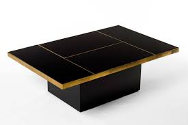 Brass And Black Mirror Cocktail Table With Liquor Storage Liquor Storage Cocktail Tables Black Mirror