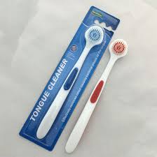 You can just use a spoon out of your silverware. Dental Tongue Brush Tongue Cleaner Buy Tongue Scraper Product On Alibaba Com